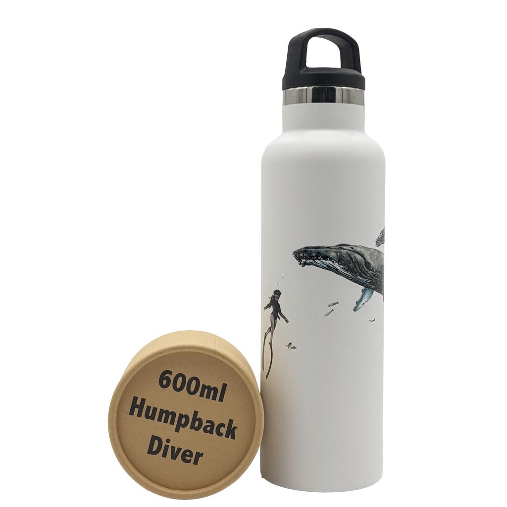 Fish Tank Bottle 600ml Hump Back Diver