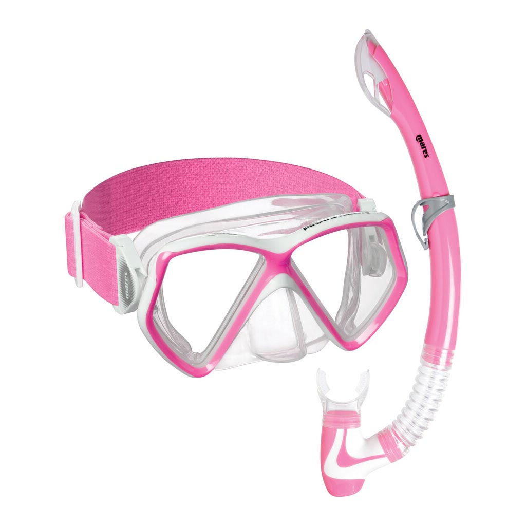 mares-pirate-neon-kinderschnorchel-set - waterloverz.com Onlineshop für Tauchen, Schnorcheln, Schwimmen