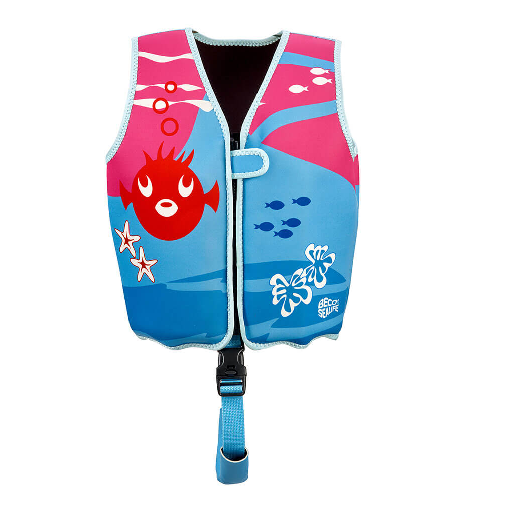 BECO SEALIFE - Schwimmweste für Kinder - pink/blau