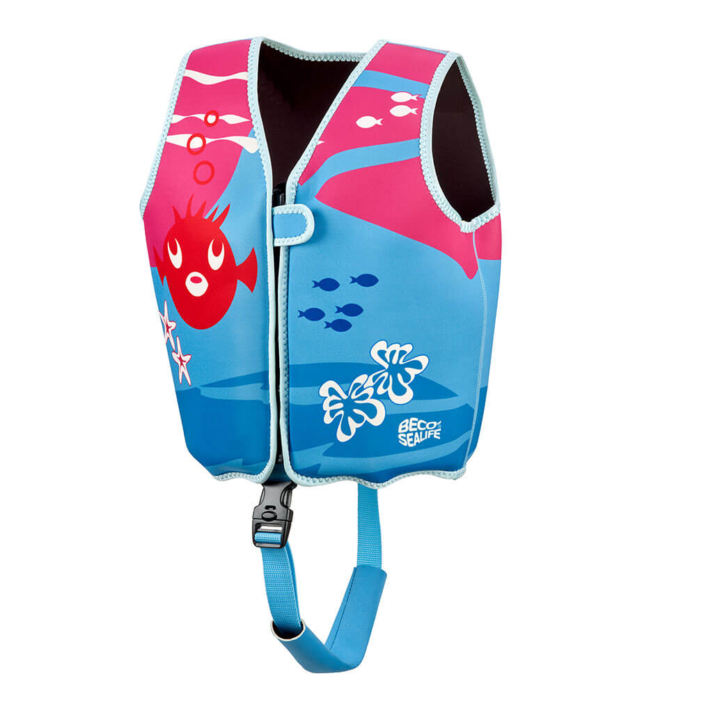 BECO SEALIFE - Schwimmweste für Kinder - pink/blau
