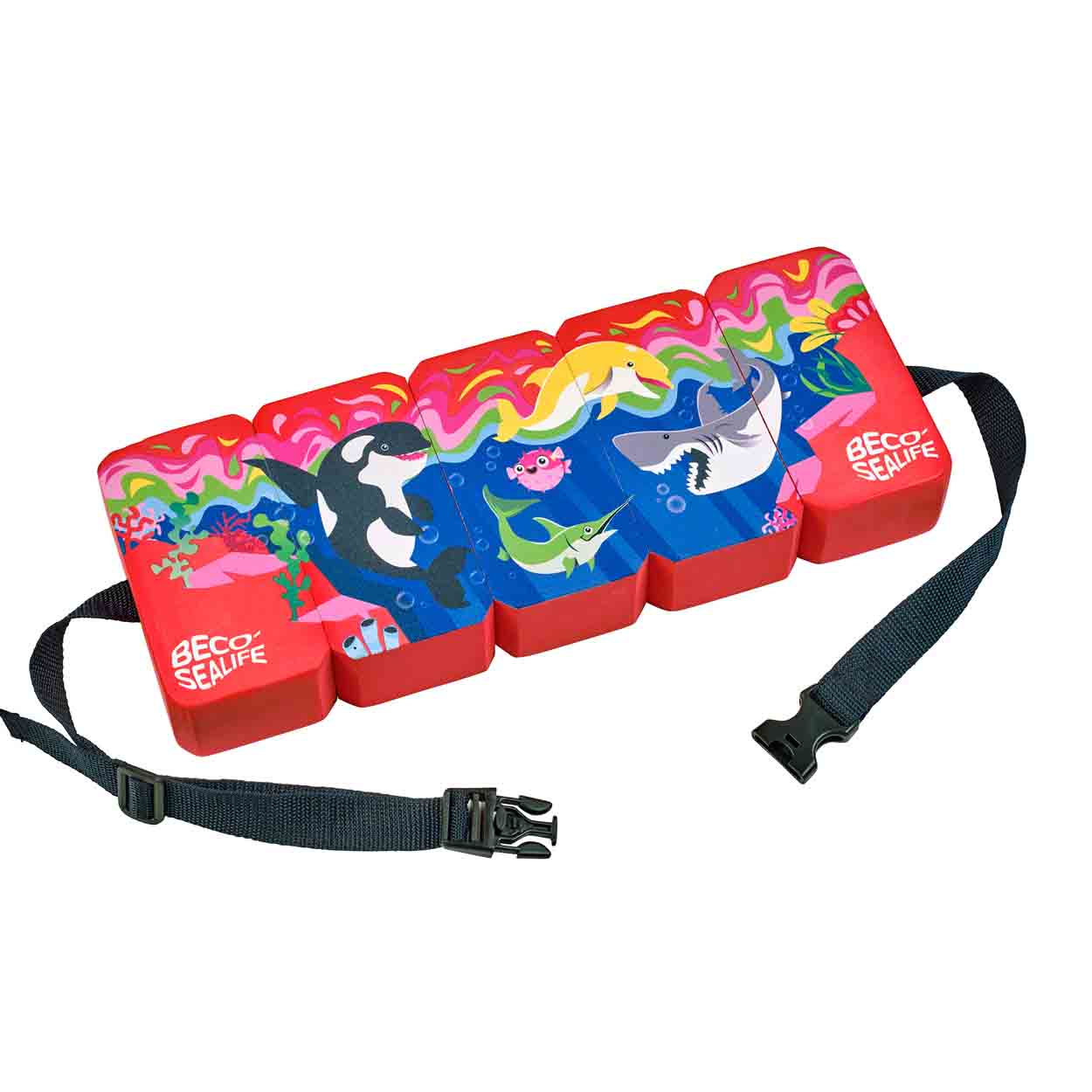 BECO Schwimmgürtel Kinder 3-6 Jahre aus 5 Blockelementen, verschiedene Farben