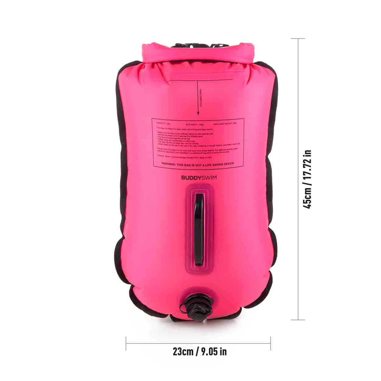 Buddyswim Schwimmboje mit DryBag 20l