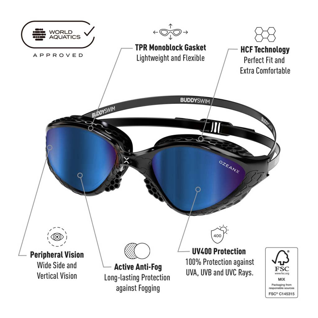 Buddyswim Ozean X Schwimmbrille