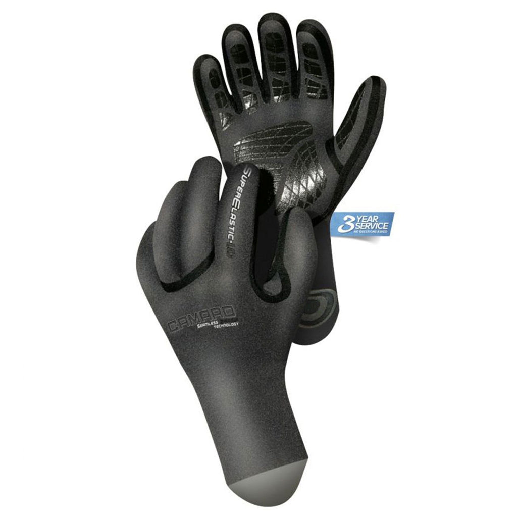 camaro-seamless-gloves-1mm-schwarz - waterloverz.com Onlineshop für Tauchen, Schnorcheln, Schwimmen