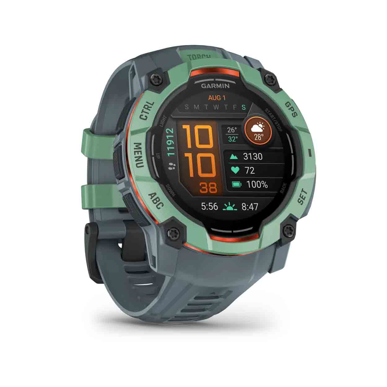 Garmin Instinct 3, Amoled Schwimmuhr 50mm