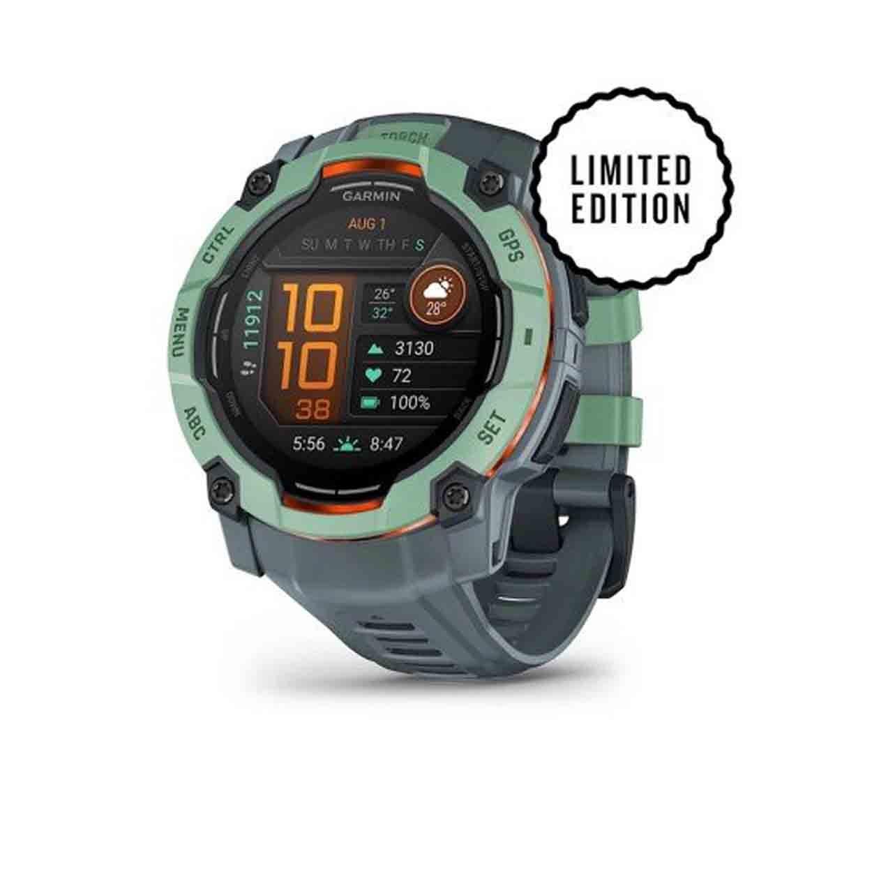 Garmin Instinct 3, Amoled Schwimmuhr 50mm