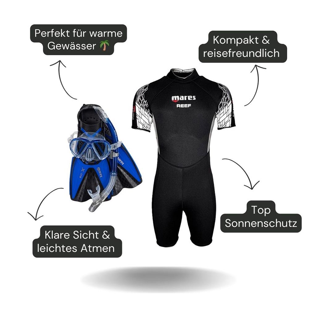 tropen-schnorchelset-herren-blau - waterloverz.com Onlineshop für Tauchen, Schnorcheln, Schwimmen