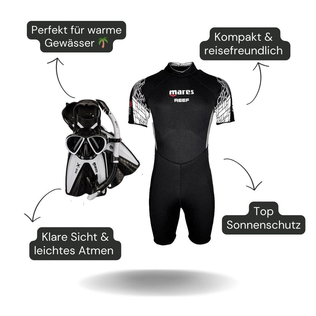 malediven-schnorchelset-herren-weiss-1 - waterloverz.com Onlineshop für Tauchen, Schnorcheln, Schwimmen