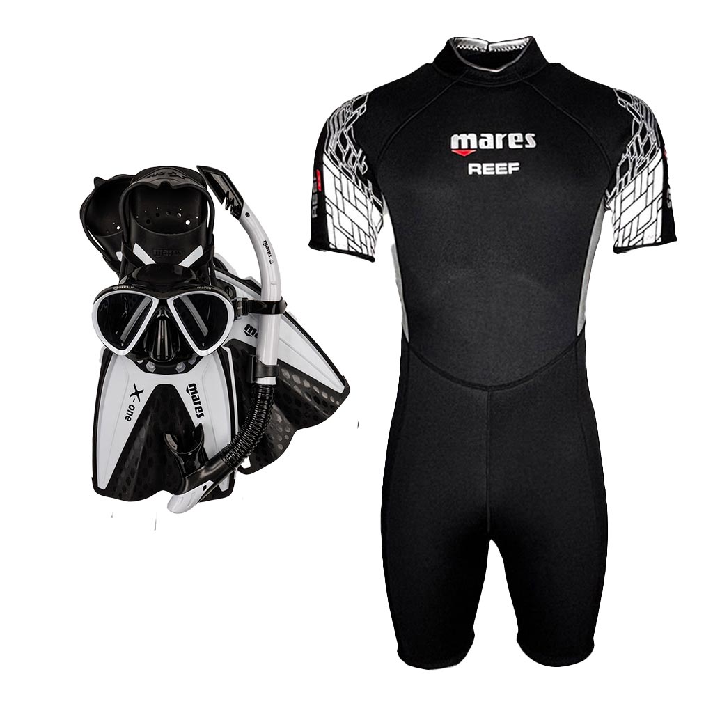 malediven-schnorchelset-herren-weiss-1 - waterloverz.com Onlineshop für Tauchen, Schnorcheln, Schwimmen