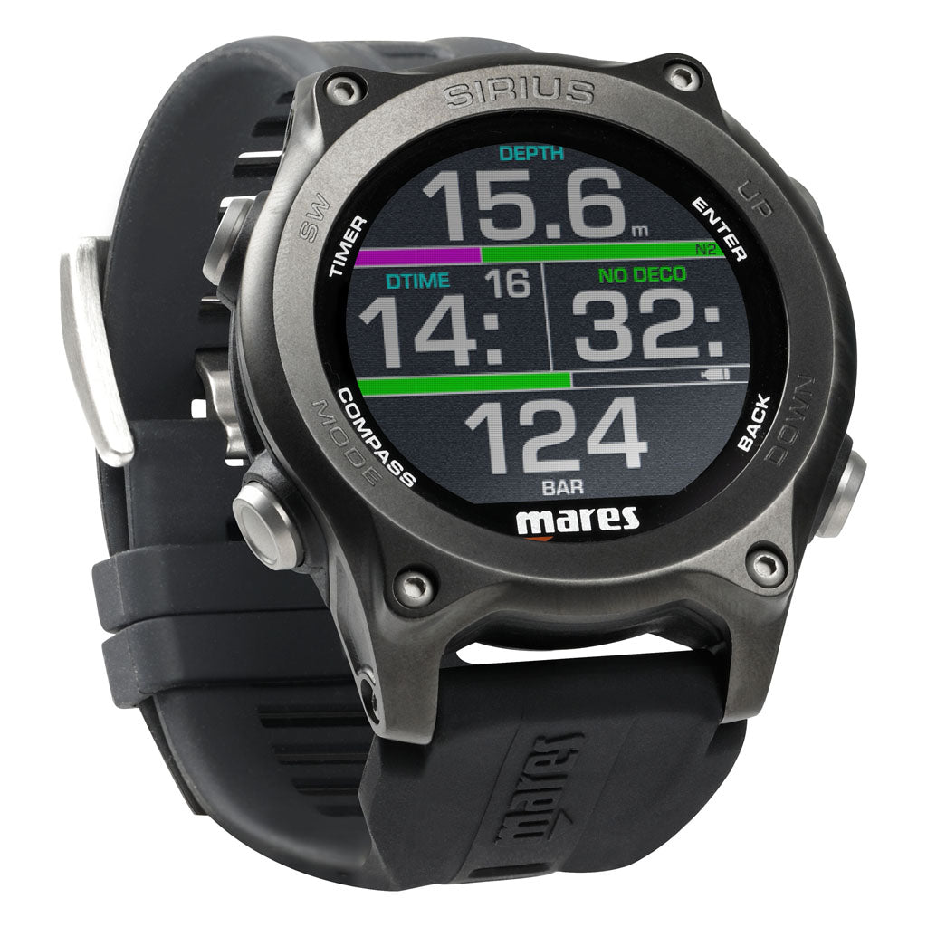 mares-sirius-tauchcomputer - waterloverz.com Onlineshop für Tauchen, Schnorcheln, Schwimmen
