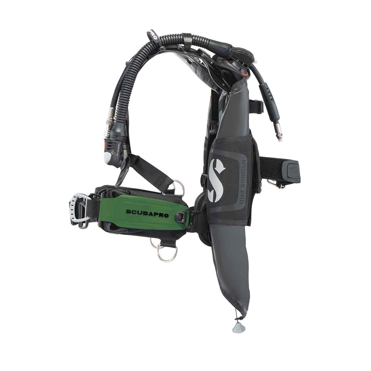 Scubapro Hydros Pro 2 Monorail-Bleitaschen-Set, Standard
