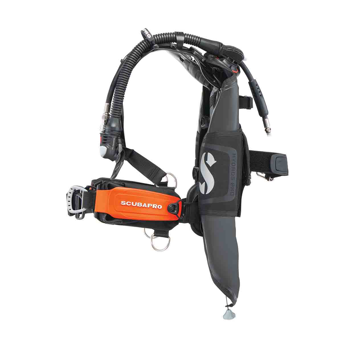 Scubapro Hydros Pro 2 Monorail-Bleitaschen-Set, Standard
