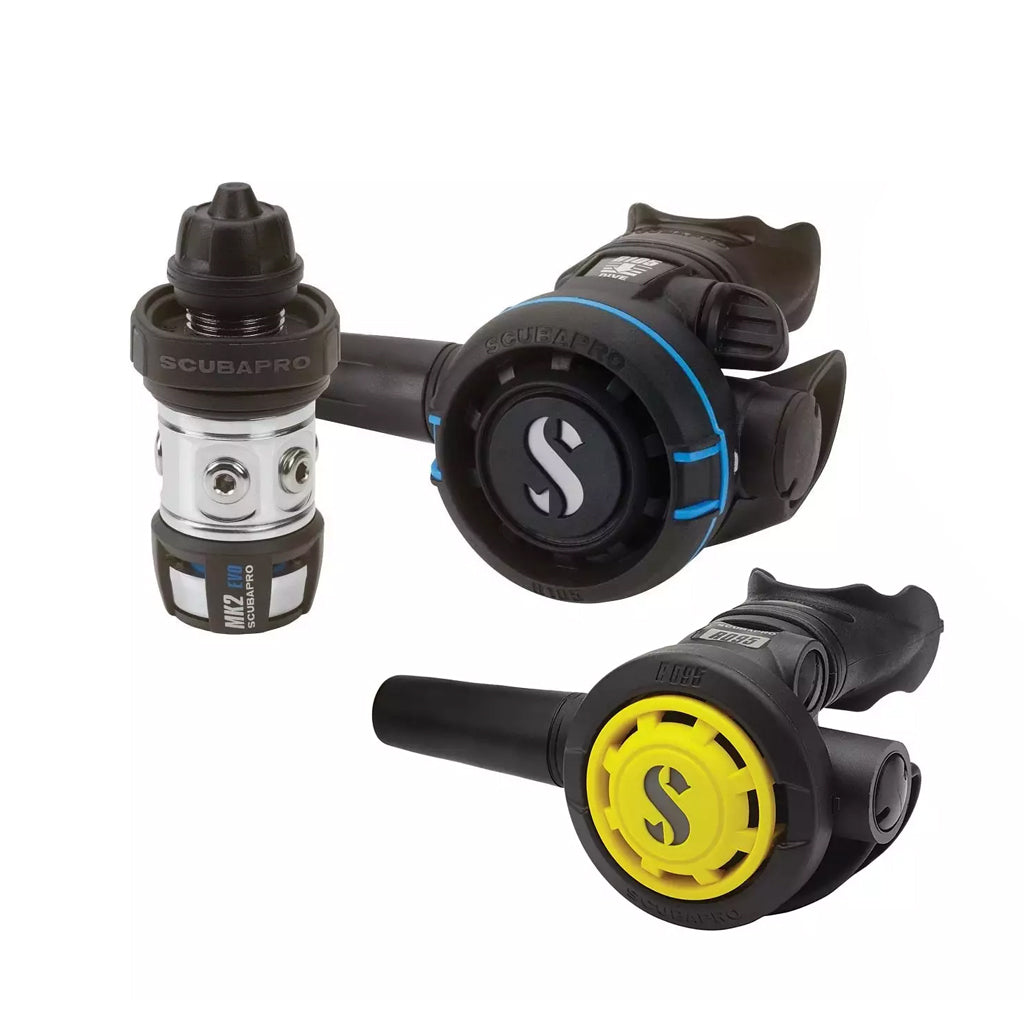 scubapro-mk2evo-r105-r095-atemreglerset - waterloverz.com Onlineshop für Tauchen, Schnorcheln, Schwimmen
