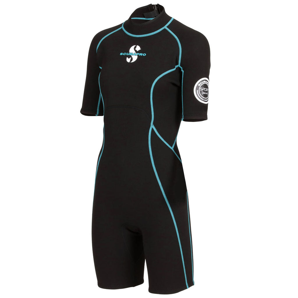 scubapro-sport-shorty-2mm-neoprenanzug-damen - waterloverz.com Onlineshop für Tauchen, Schnorcheln, Schwimmen