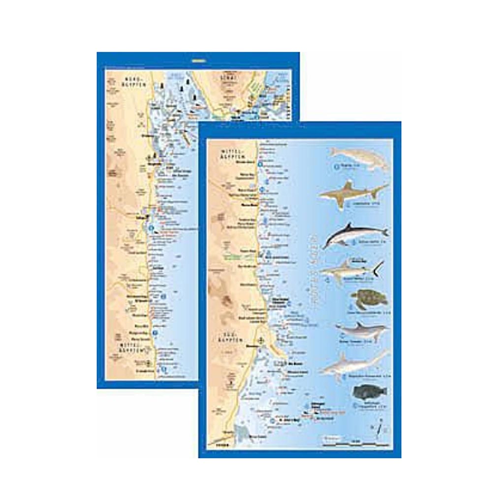 Subbase Tauchplatzkarte Rotes Meer, Ägypten