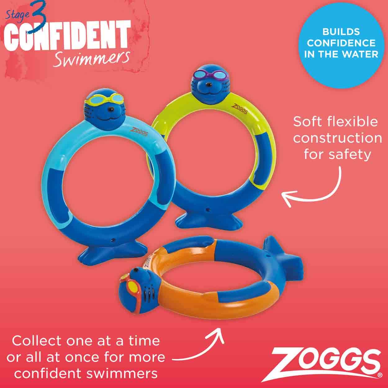 zoggs-dive-rings - waterloverz.com Onlineshop für Tauchen, Schnorcheln, Schwimmen