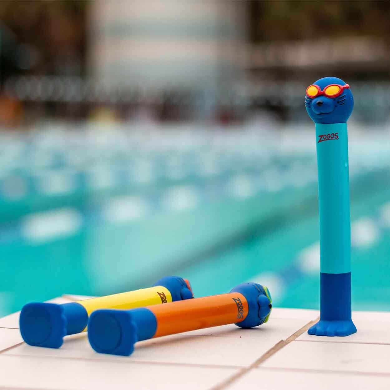 zoggs-dive-stick-3pcs-pack - waterloverz.com Onlineshop für Tauchen, Schnorcheln, Schwimmen