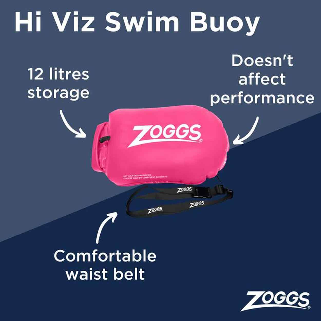 zoggs-hi-viz-schwim-buoy - waterloverz.com Onlineshop für Tauchen, Schnorcheln, Schwimmen