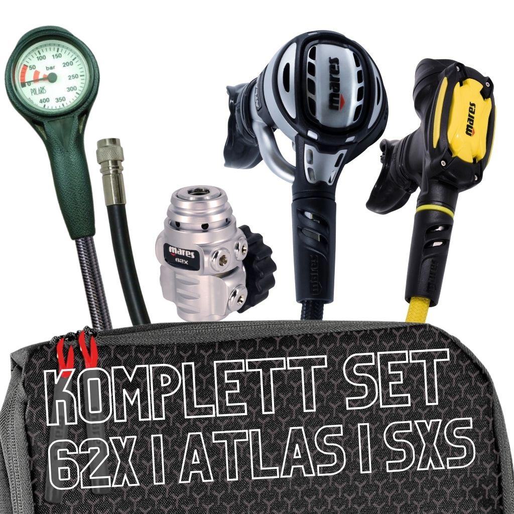 Regolatore Mares SXS 62X DIN Per Immersioni | Nuovo Made In Italy | 1° E 2° Stadio