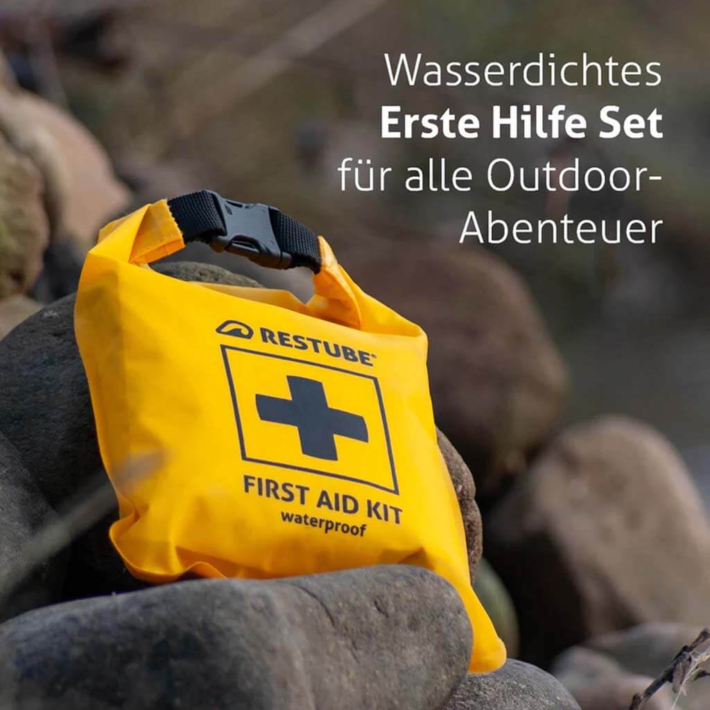 Restube Erste Hilfe Set im wasserdichten Beutel - für alle Outdoor Aktivitäten